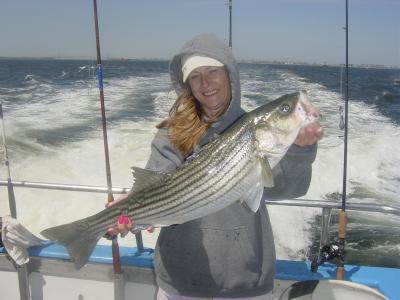 Catherine Daly/North Arlington, N.J. 32 inches, 16 pounds.